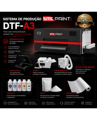 Sistema de Produção DTF-A3 SMC Print Lab