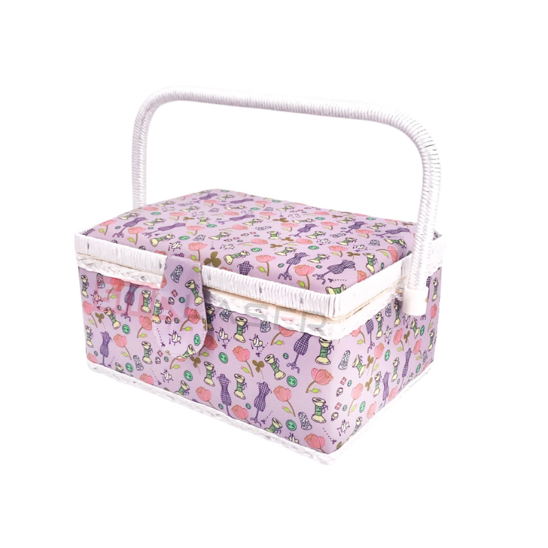 Caixa de Costura Retangular 24x17.5x13cm - IDEAS