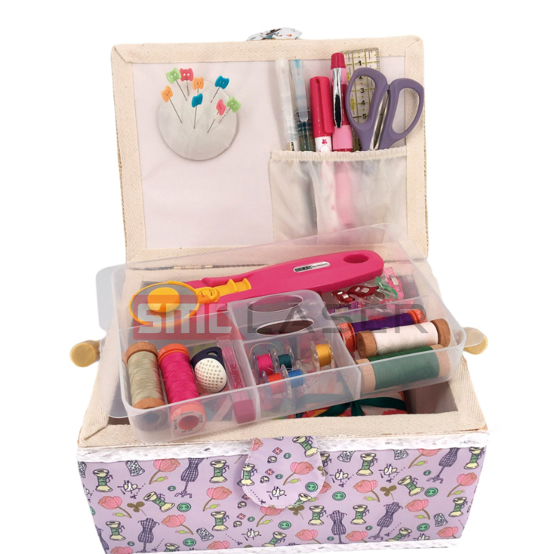 Caixa de Costura Retangular 27.5x17x13cm - IDEAS