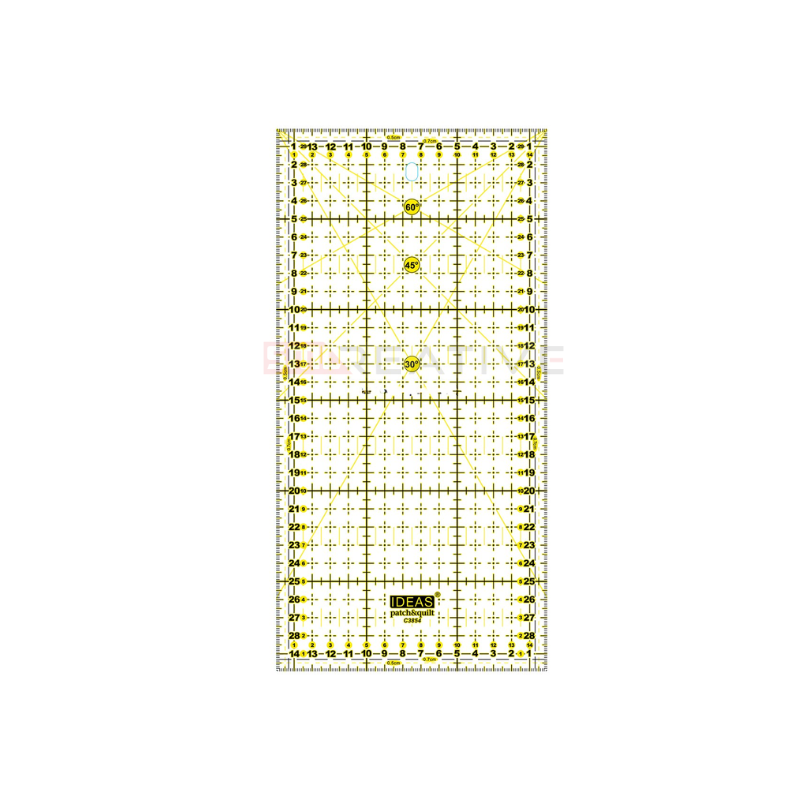 Régua Patchwork 15x30cm - IDEAS