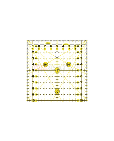 Régua Patchwork 10x45cm - IDEAS