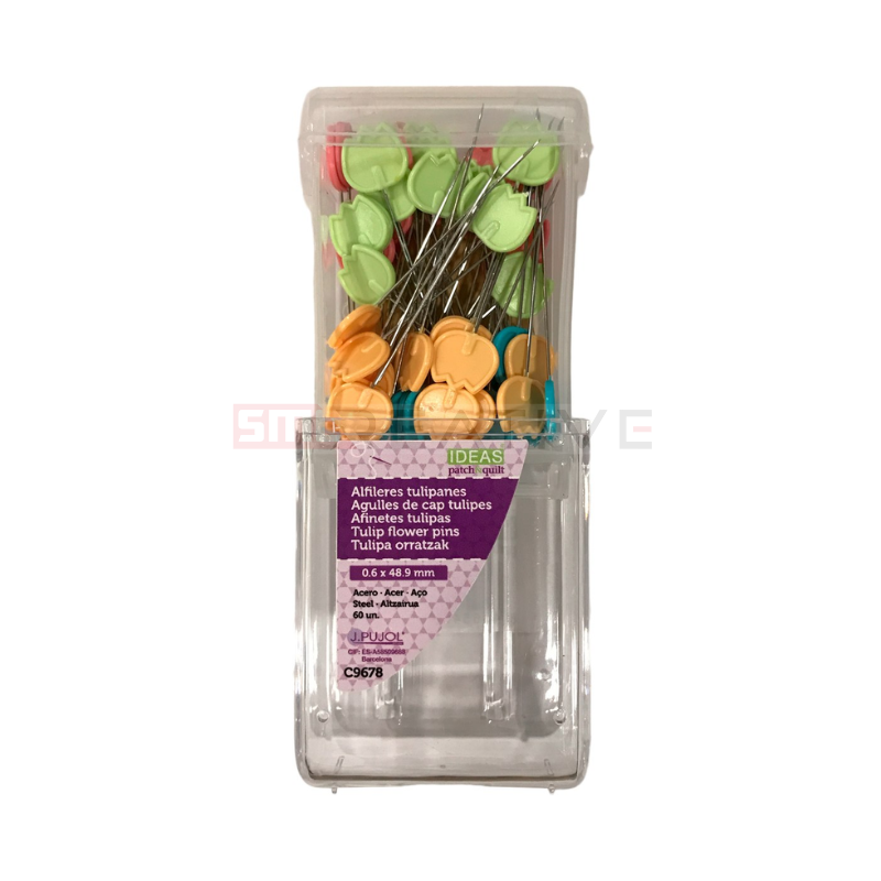 Alfinetes Patchwork Tulipas 60uni - IDEAS