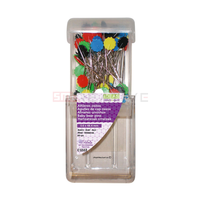 Alfinetes Patchwork Florinhas 80uni  - IDEAS