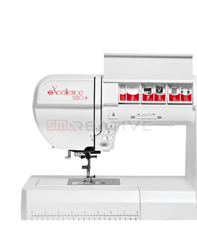 Máquina de Costura Doméstica - ELNA eXcellence 580+ "Fashion & Decor"