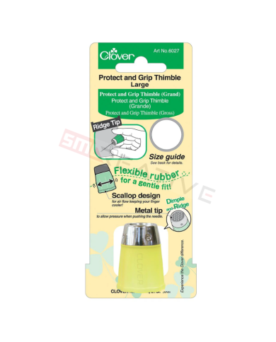 Dedal em Silicone L - CLOVER