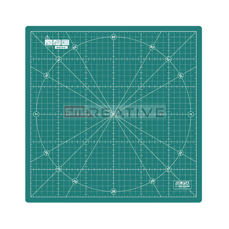 Base de Corte  Rotativa 360º - 30 x 30 cm- OLFA