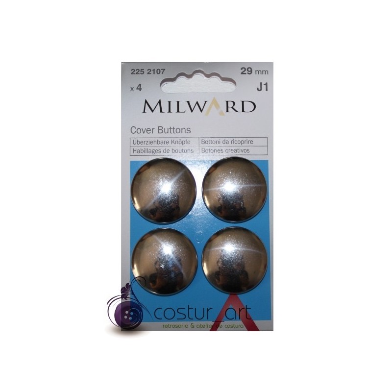 Cover Buttons - 29mm