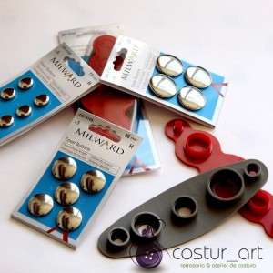 Cover Buttons - 15mm