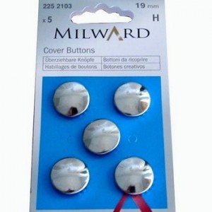 Cover Buttons - 19mm