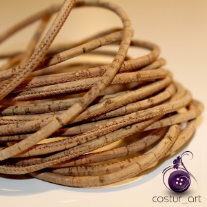 Cork Yarn 5mm - Natural