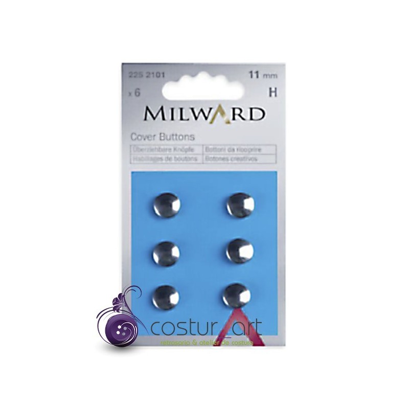 Cover Buttons - 15mm