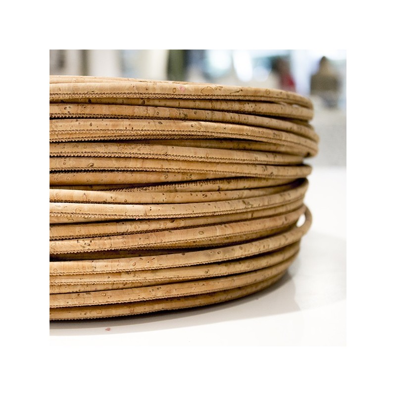 Cork Yarn 5mm - Natural Cork Yarn 5mm - Natural