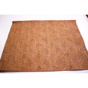 Corck Fabric "Silver Flowers"