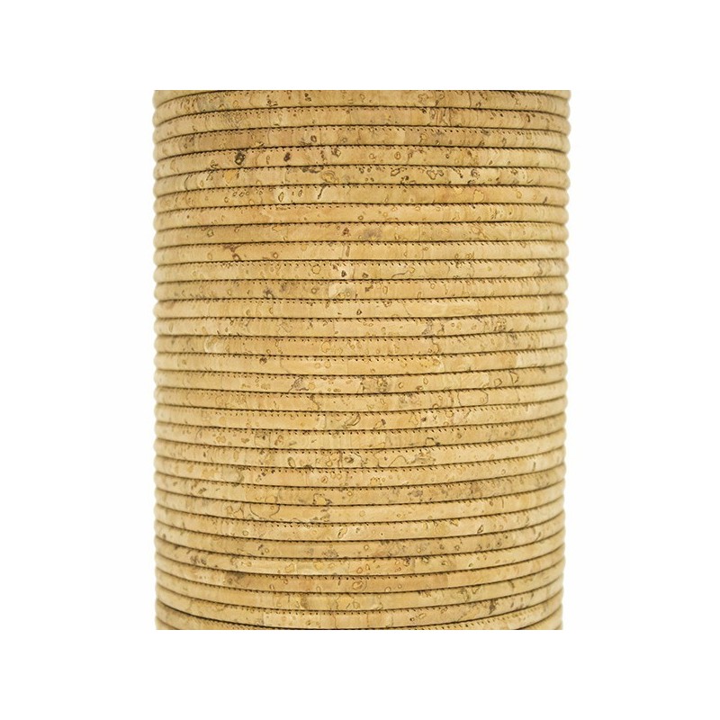 Cork Cord 3mm - Natural "TILES" Cork Cord 3mm - Natural "TILES"