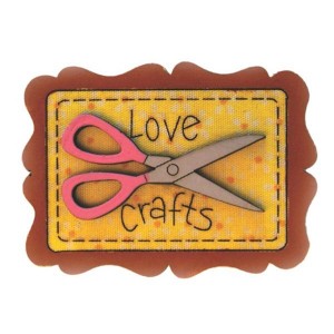 Scisors I love CRAFT