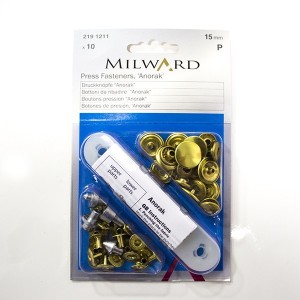 Press Fasteners "Anorak" 15mm