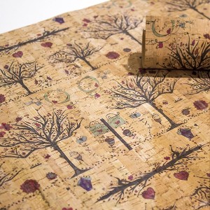 Corck Fabric "Welcome Spring"