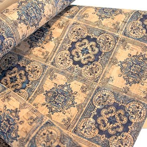 Corck Fabric "Azulejo Português"