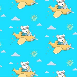 Tecido - Bear on a Plain 1.50M(L)