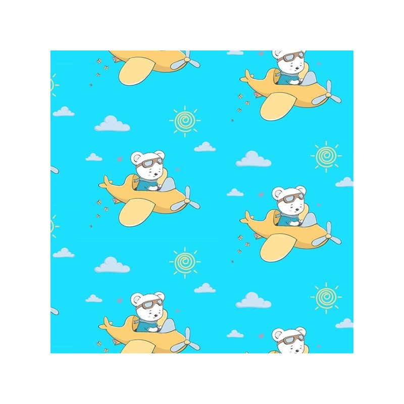 Tecido - Bear on a Plain 1.50M(L)