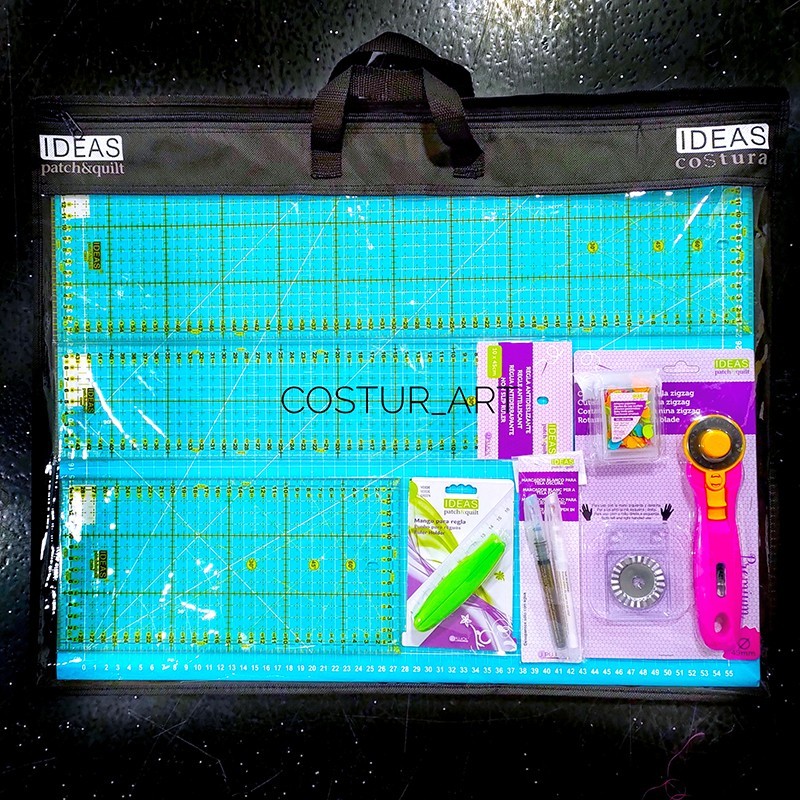 Kit Acessórios Patchwork (Base 45x60cm) - IDEAS