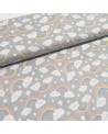 Tecido - Glitter Rainbow 1.50M(L)