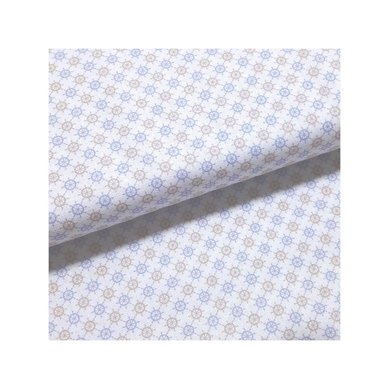 Tecido - Nautical Bice 1.50M(L)