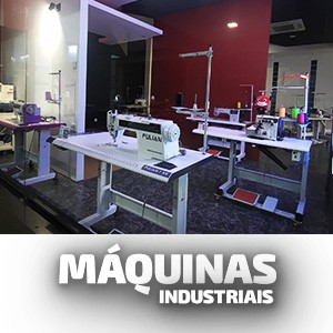 MÁQUINAS DE COSTURA INDUSTRIAIS