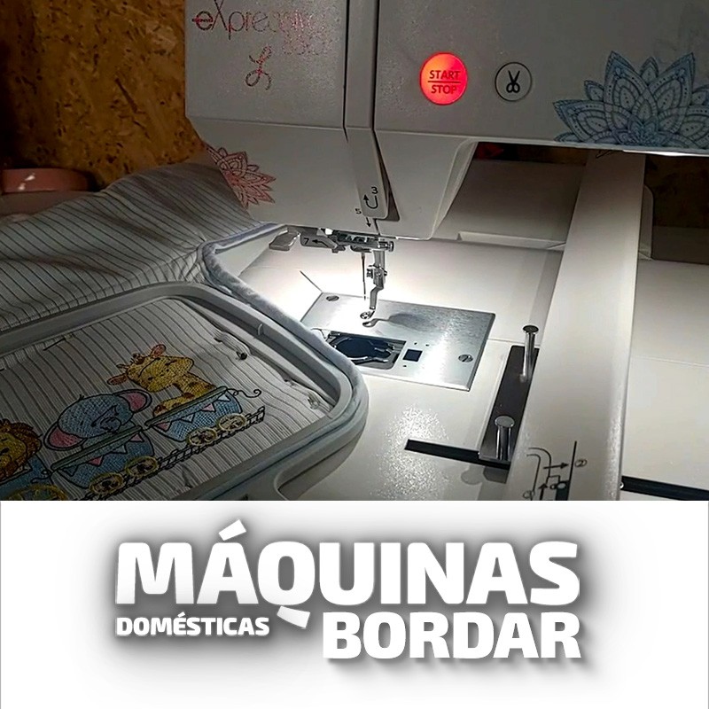 MÁQUINAS DE BORDAR DOMÉSTICAS